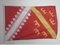 AZ FLAG - Drapeau Alsace Ancien - 45x30 cm - Pavillon Nautique Alsacien - France Spécial Bateau Et Extérieur En Maille Bloquée Avec Anneaux Plastiques Intégrés - 30g