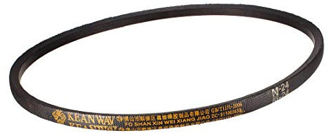 sourcing map M-24 Drive V-Belt Industrial Power Rubber Transmission Belt 24 Pitch Girth 10mm Width 5.5mm Height JIS Standard
