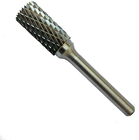 Weischer® Frässtift Zylinderkopf Ø 16 mm I Rotationsfräser Wolframcarbid Hartmetallfräser Fräskopf I 6 mm Schaft