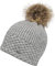 CHILLOUTS Damen Apple Hat Beanie-Mütze, Grau, Einheitsgröße EU