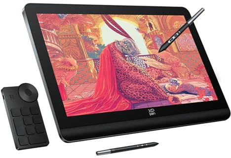 XPPen Artist Pro 19 Gen2 Tableta Gráfica con Pantalla 4K con 2 Lápiz 16K Niveles de Presisón, Tableta Dibujo Digital Profesional 18.4 Pulgadas Compltamente Laminada 156% sRGB con ACK05 Mini Teclado