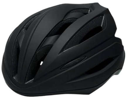 F Fityle Fahrradhelm Fahrradhelm Komfortabel Verstellbarer Kinnriemen Fahrradhelm Sporthelme für Rollschuh Outdoor Damen Herren, Schwarz