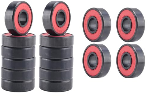 Krytavo Cuscinetti in Ceramica da 16 Pezzi Resistenti all'Usura Ad Alta velocità per Ruote da Skateboard