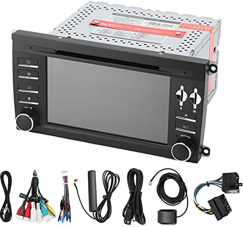 Reproductor de DVD de automóvil de Gearwell, reemplazo de navegación de Pantalla táctil de 7 Pulgadas DSP Compatible con 2003-2010, Unidad de Android 10.0, Multimedia de