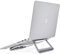 Amazon Basics Support en aluminium pliant pour ordinateurs portables jusqu’à 33 cm (13), Argenté