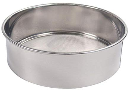 Goodtimera Tamis à farine 15 cm - En acier inoxydable - 60 mailles / 40 filets