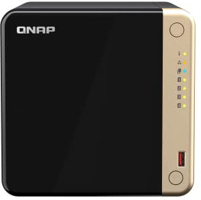QNAP TS-464-4G/16TB 4 Bay Dekstop NAS Unit with Seagate IronWolf Drives