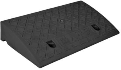 MagiDeal Almohadilla antideslizante para rampa de umbral, portátil, resistente al desgaste, para uso doméstico, para rampas de, para automóviles, Alto 9cm
