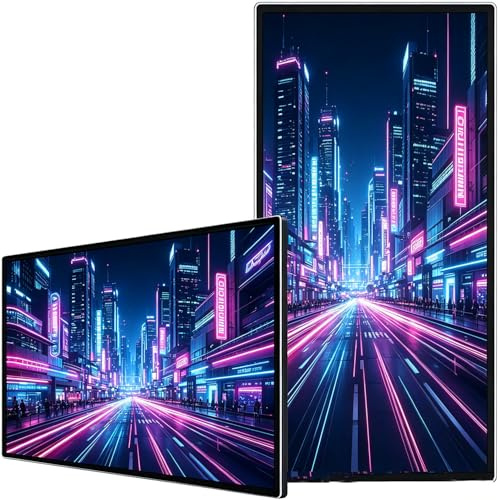 XueFulxion Schermo LED pubblicitario Interno ed Esterno, più modalità di Controllo Tablet chiavetta USB pc, Lettore multimediale Impermeabile per ristorazione Negozio Salone Bellezza 43in