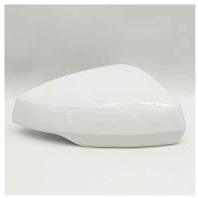 Espejo Retrovisor Tapa Tapa Espejo Lateral Blanca Puerta para Polo Mk6 Vi AW BZ 2019 2020 2021 2023 2022 2024 Carcasa Cubierta Espejo(Right Side RH)