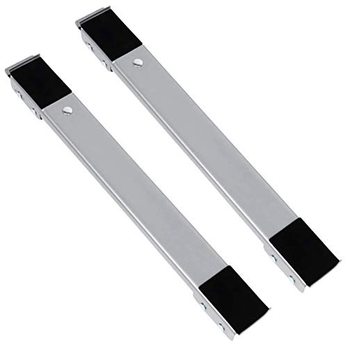 KYTGFH Transport Roller for Washing Machines,Dryers and Other Large Devices Up to 300 Kg,Extendable from 45-70 cm,Silver