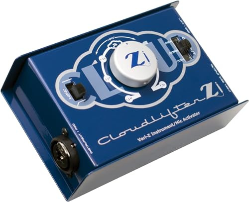 Cloud Microphones - Cloudlifter Zi - DI Vari-Z per Strumenti e Attivatore Mic per Basso/Chitarra/Voce - Guadagno Preamp Microfono Ultra-Pulito con Controllo Impedenza Variabile - Prodotto negli USA
