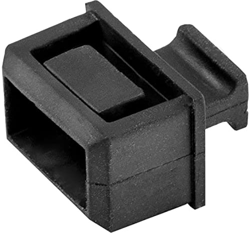 StarTech.com 10-pack SFP-dammskydd för öppen SFP/SFP+-plats – SFP-kontakt – fiberoptiska dammskydd – SFP-port dammskydd – nätverksbrytare portskydd – hållbart TPE-material med dragflik (SFPCAP10)