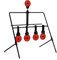GUGULUZA Zurücksetzen Ziel Shooting Target Zielscheibe Metall Ziel für Air Gun Luftgewehr Gewehr Training (Target-A1)