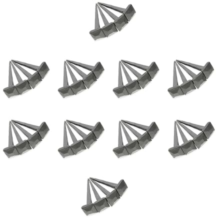 Infinity Decor Forgiato a mano tradizionale antico rustico design quadrato vittoriano testa ferro battuto ferro nero chiodo legno artigianato porta mobili borchie chiodi chiodi 1 kg