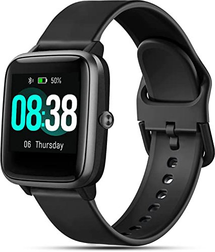 Issinlky Veryfitpro ID 205L band, 19mm band Silicone band for GRV FC1 IDW 15 ID205S ID205G ID215G ID216 GRVID205L YM205L Uwatch3 Ufit GT BV205L TE021 SW020 SW021 SW023 Smartwatch