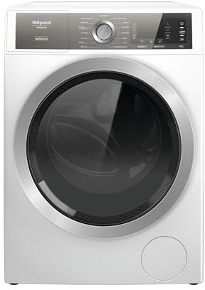 Hotpoint Ariston H8 W046WB IT Lavatrice a libera installazione a carica frontale, 10 kg, classe A