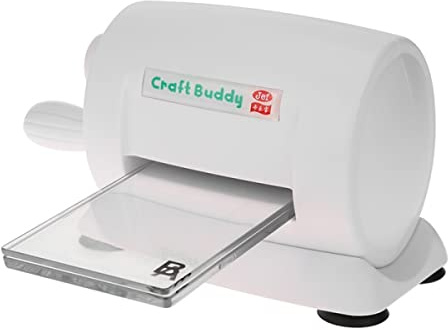 OTCRAFT Die Cutting Machine, White, DIY Hand Embossing Machine for Paper, Card Craft, Scrapbooking Supplies, 155*110*80 mm, 1200g