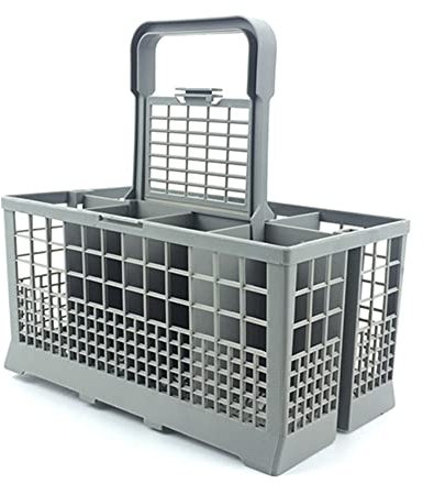 QARIDO Panier à couverts pour lave-vaisselle | Accessoires de rechange avec poignée pour la plupart des marques