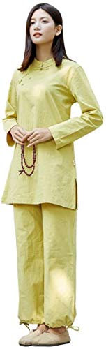 Vier-Jahreszeiten-Tai-Chi-Uniform-Set, Kampfsport-Anzug für Damen, Tai-Chi-Uniform aus Baumwolle, traditioneller chinesischer Kampfsport-Anzug, Morgenübungen, Kung-Fu-Kleidung, Zen-Meditation,