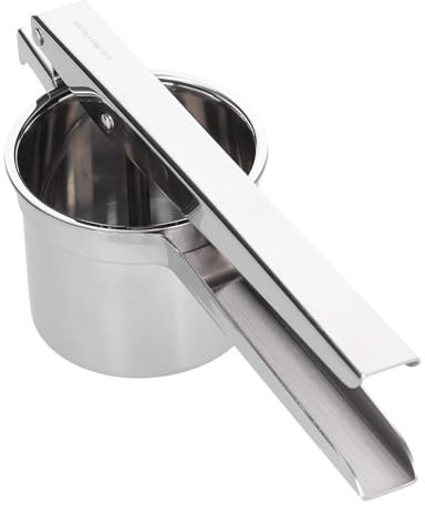 XHTLLO Spremiagrumi Manuale, Spremiagrumi Manuale Grande E Resistente in Acciaio Inossidabile, Pressa Per Spremiagrumi di Grande Capacità Lucidata a Specchio con Maniglia Ergonomica