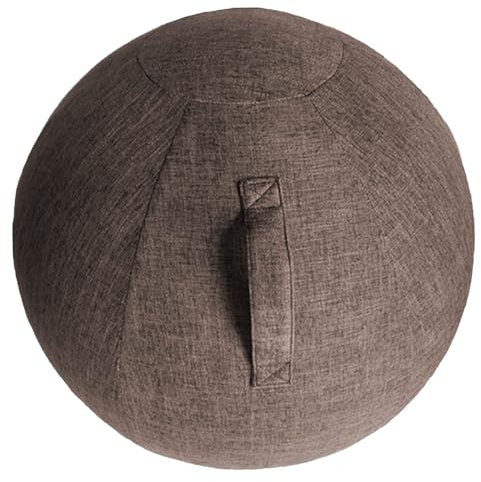 Homnova Palla Fitness Palla per Sedersi Ergonomica, Sedia da Ufficio E Yoga, per Una Postura Corretta per Gravidanza/Pilates/Sedia Yoga/Addominali,003,55cm