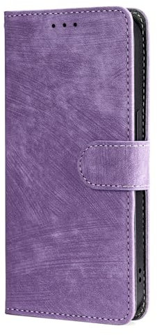 TEYYOS Custodia a Portafoglio per Xiaomi 14 Ultra Cover in Pelle PU, Case con 3 Scomparti per Carte di Credito, 1 Tasca per Denaro, Chiusura Magnetica, Supporto a Cavalletto - Viola