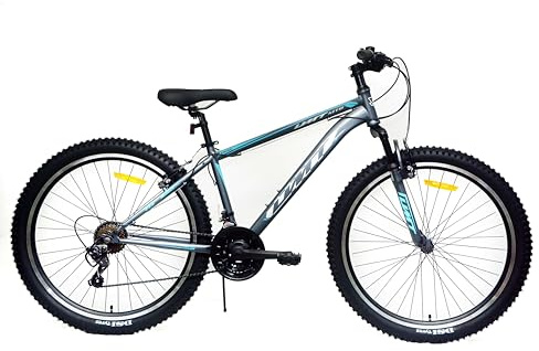 DEPORBIKES Bicicleta de montaña 26 Pulgadas | Bicicleta 21 Velocidades Shimano + Frenos de Disco + Rueda 26 x2.3 + Suspensión Delantera | Mountain Bike Premium para cuidad o montaña