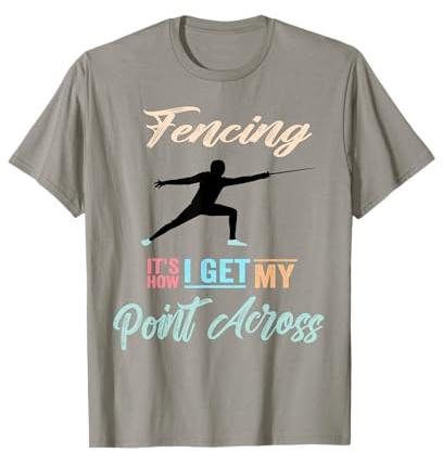 Esgrima Divertido Regalo Esgrimista Sarcástico Camiseta