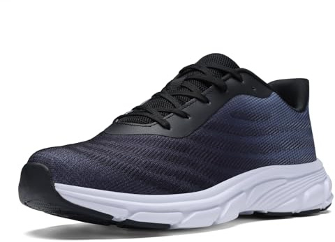 RTOUNT Mens Trainers Mens Lightweight Mesh Tennis Non Slip Running Sneakers Men Breathable Casual Walking Shoes for Gym Travel Work Training