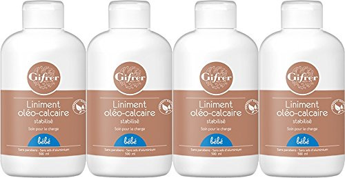 Gifrer Liniment Oléocalcaire 500ml Lot de 4