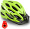 Shinmax Fahrradhelm Herren Damen Fahrradhelm mit Licht Fahrrad Helm mit Visier Helm Fahrrad Superleicht Einstellbare MTB Erwachsenen mit Aufbewahrungstasche (Grün)