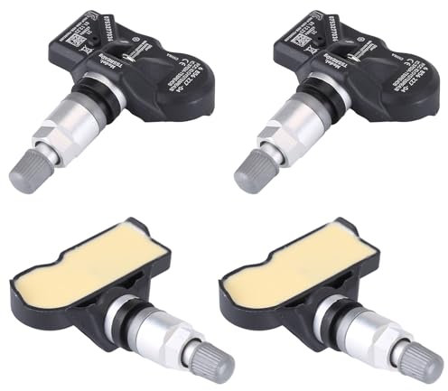 4 unidades RDKS TPMS Sensor de presión de neumáticos para 5 F06 F07 F10 F11 6er F12 F36 F45 E90 Sistema de control de presión de neumáticos válvula de metal 6856227 36106790054 36106856227, 36 10 6