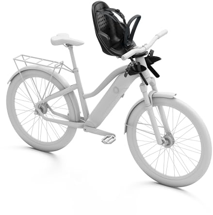 Thule Yepp 2 Mini Siège Vélo Avant pour Enfant Midnight Black, One-Size