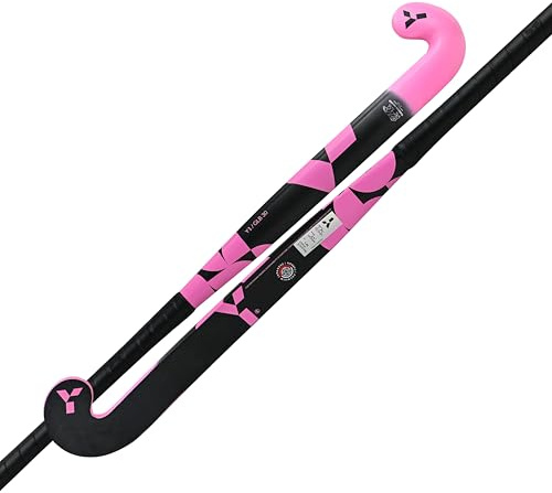 Y Y1 Hockey 30% Carbon Pink, Field Hockey Stick, Kids Sports Equipment