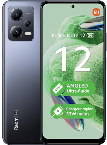 Xiaomi Redmi Note 12 5G 128GB/4GB Dual-SIM onyx-gray