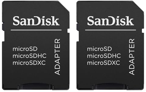 MicroSD Micro SD to SD HC SDHC Memory Card Adapter Reader - NEW (10)