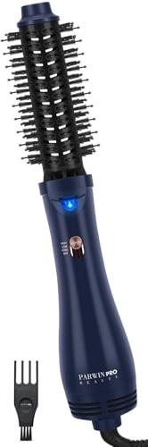 Cepillo soplador, Parwin Pro Beauty 2.0 secador de pelo con volumen, cepillo redondo 4 en 1, cuidado iónico, para el volumen y la formación, 1000 vatios