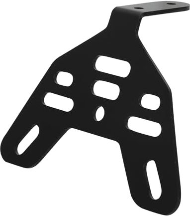 Runfarr Support Plaque Immatriculation Feu Arrière Moto,Support Plaque d’immatriculation Support Montage pour sur-Ron sur Ron Light Bee S/X/L1E X260/X160-Noir