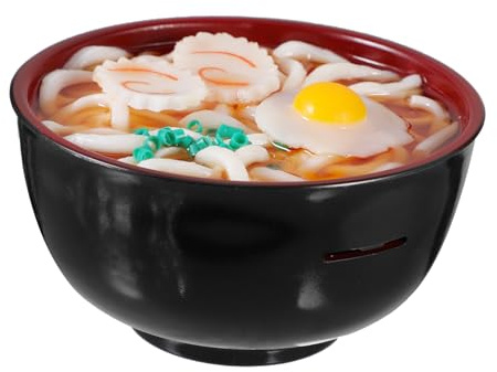 HONITANO Salvadanaio Ramen Giapponese in Realistica Contenitore Monete Decorativo da Tavolo Scodella Noodles Regalo Pratico per Adulti