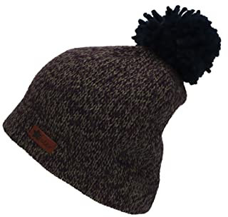 Sterntaler Baby Jungen Beanie Bommel Mütze - Kinderbeanie Gefüttert Mit Baumwoll Fleece - Marine, 53