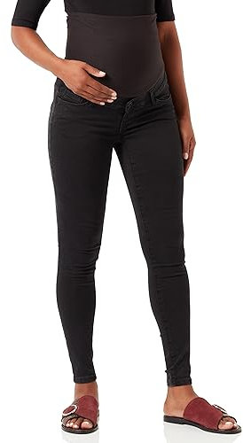 VERO MODA MATERNITY Damen VMMSOPHIA HW Skinny Jeans Soft VI1 NOOS Umstandsjeans, Schwarz, S