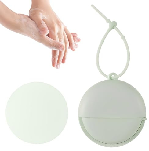 50 Fogli di Sapone Portatile Sapone, mini saponetta portatile, Fogli Carta Monouso per Saponein, Viaggio Sapone di Carta Portatili, Sapone in Fogli da Viaggio