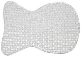 PFIFF Active Soft Gelpad Free Air, mit/ohne Kunstfellkranz, Wabenstruktur, Full, transparent