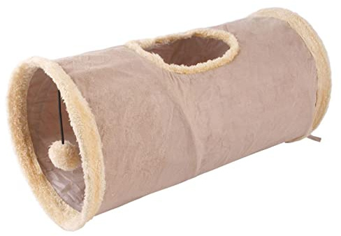 Otherway Tunnel pour Chat, Tunnel Lapin, Tunnel Pliable pour Chat avec 1 Trous, pour Chats, Lapins, Pliable Jeu pour Les Chats Lapins Chiens Cochons d'InAnimaux Compagnie