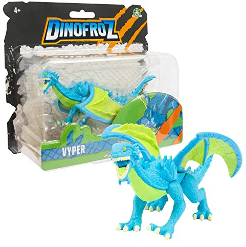 Giochi Preziosi, Dinofroz Viper 12 cm e articolato, un personaggio della serie Dino& Draghi, Per Bambini A Partire Dai 3 Anni