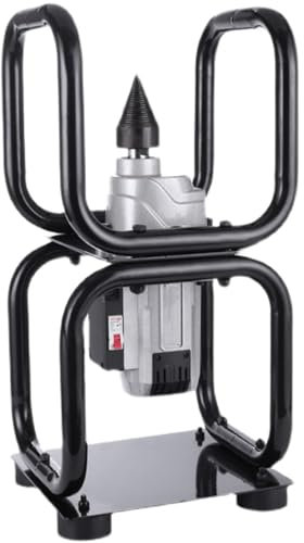 XDTKJDZ Máquina Cortadora De Leña Eléctrica, Herramienta Cortadora De Leña Eléctrica, Velocidad Sin Carga 450 R/min, Diámetro De Leña <30 Cm, para Trabajos De Corte De Leña
