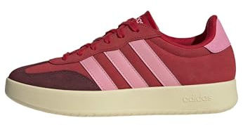 adidas Women's BARREDA Shoes, Better Scarlet/Bliss Pink/Shadow red, 8 UK