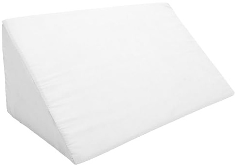 Segrehy Cuscino a cuneo laterale del corpo Supporto confortevole Cuscino per elevazione a cuneo per il posizionamento del corpo per pazienti costretti a letto e assistenza agli anziani (Bianca)