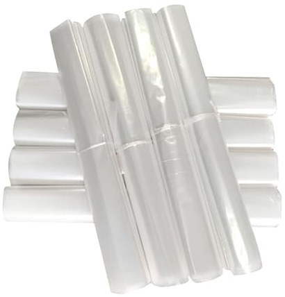 60 Pièces Housse de Vêtements Jetable en Plastique 55x80